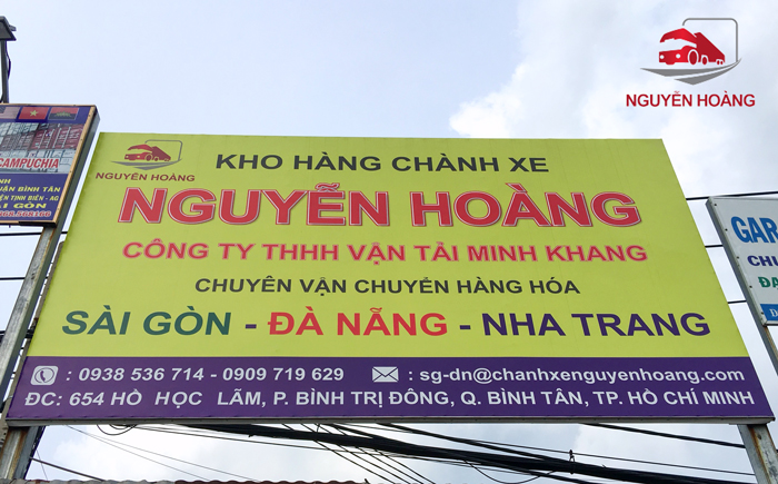 Chành xe đi Đà Nẵng nhanh tại Bình Tân